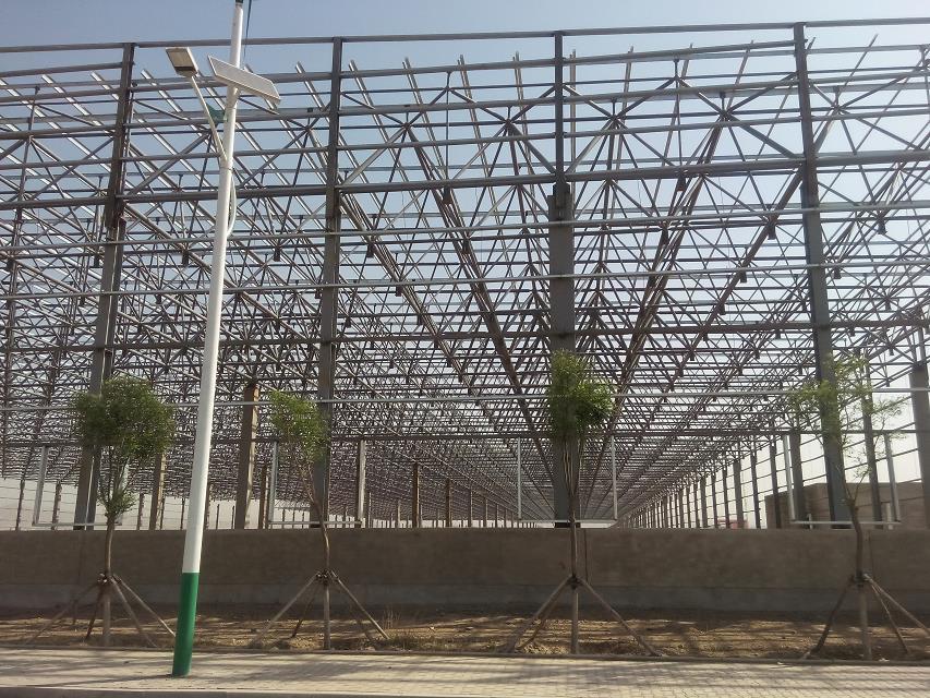 禹州汽车工业厂房网架